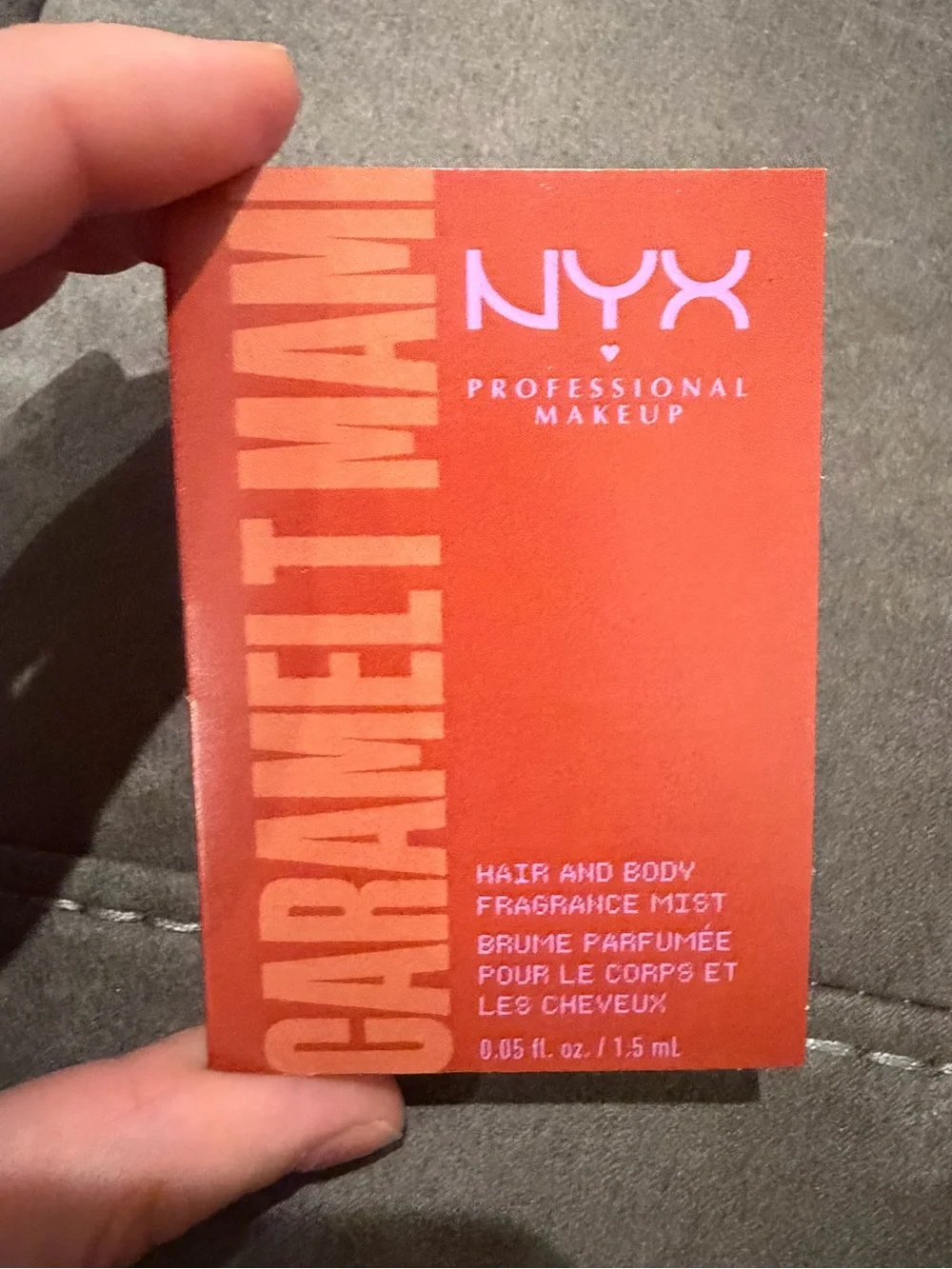 Nyx Caramel Fit Mini Sample - Pink